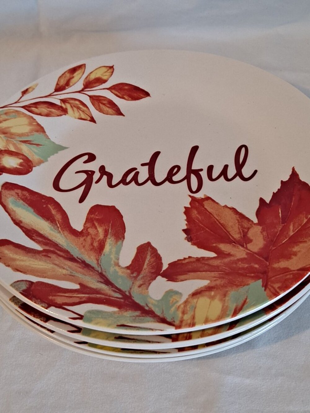 Set 2 New Royal Norfolk Christmas Salad Plates These have Gingerbread Boy & Girl